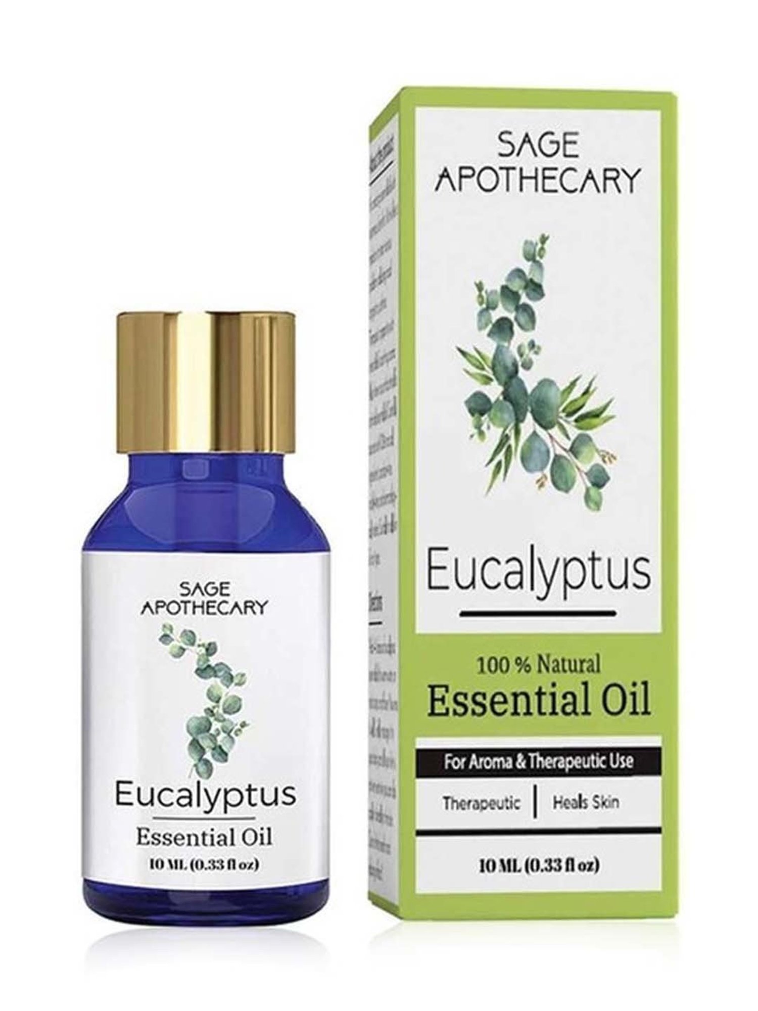 Sage Apothecary Eucalyptus Essential Oil - 10 ml
