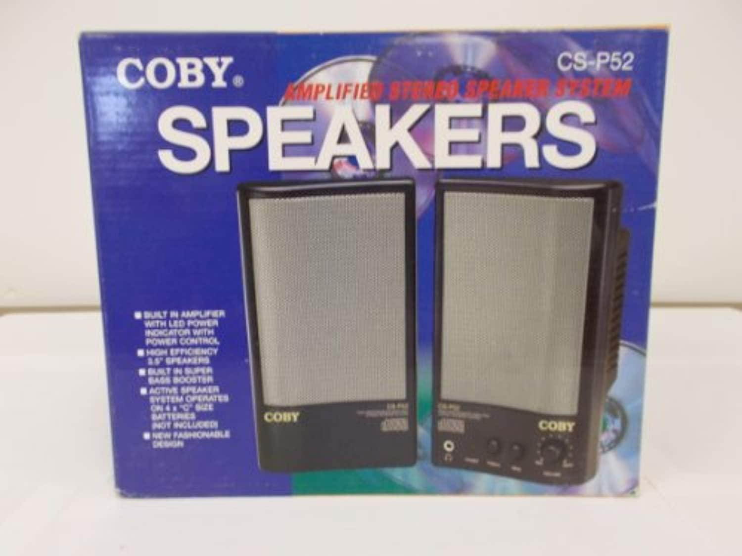 coby cs-p52 desktop speakers