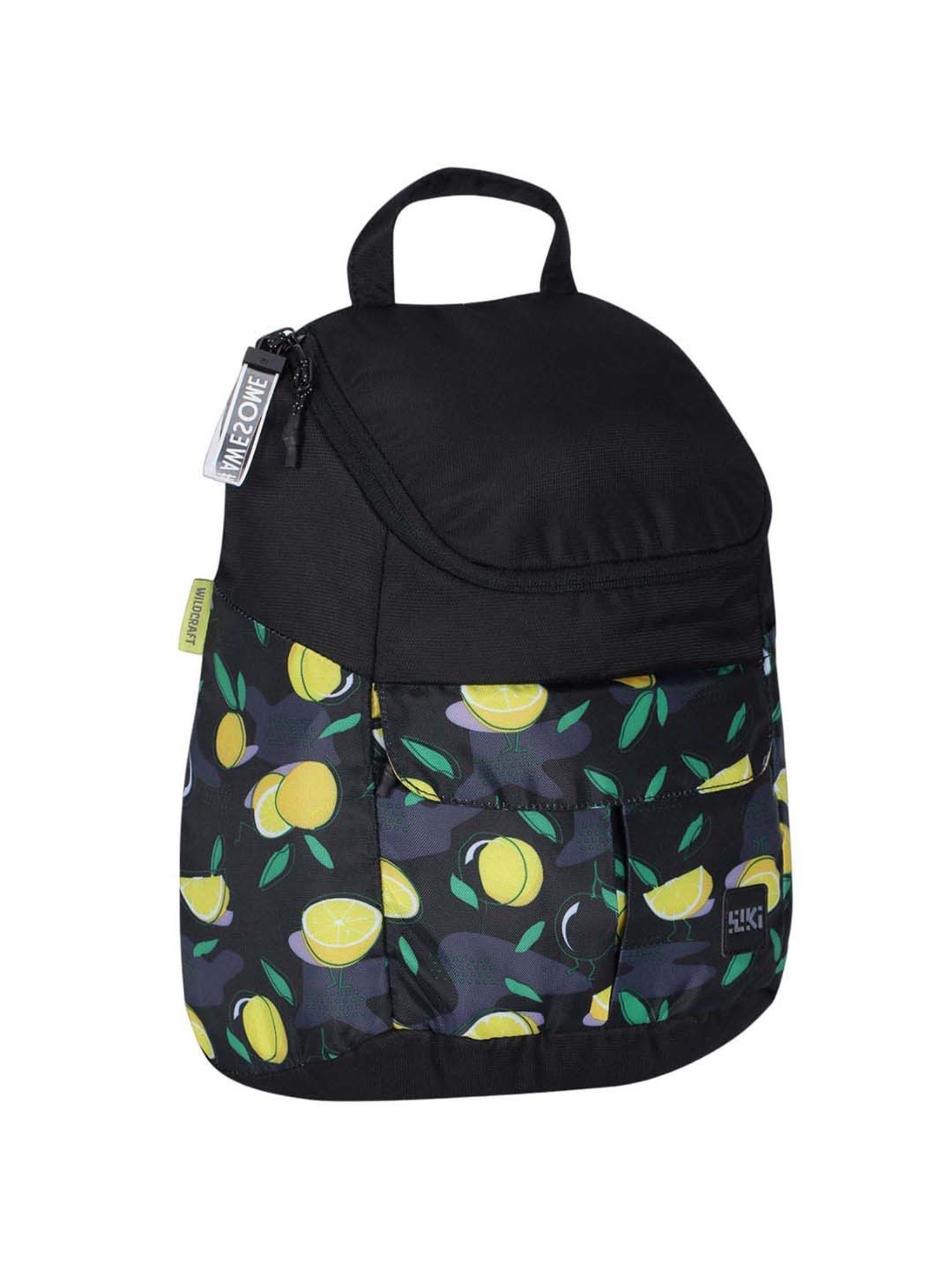 Wiki Frosty Black Medium Backpack