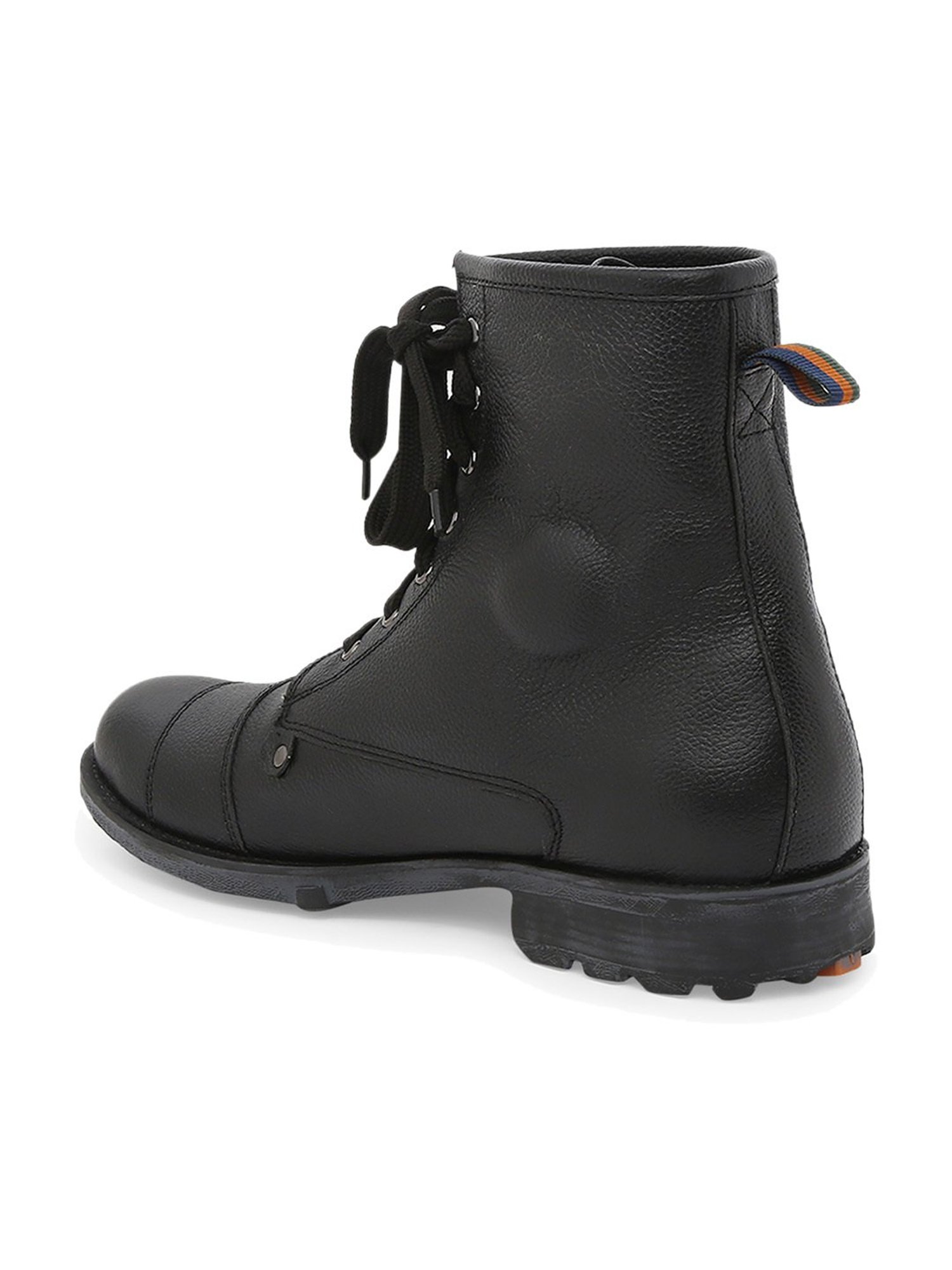 BCK by Buckaroo Men's GRIFFIN Black Derby Boots