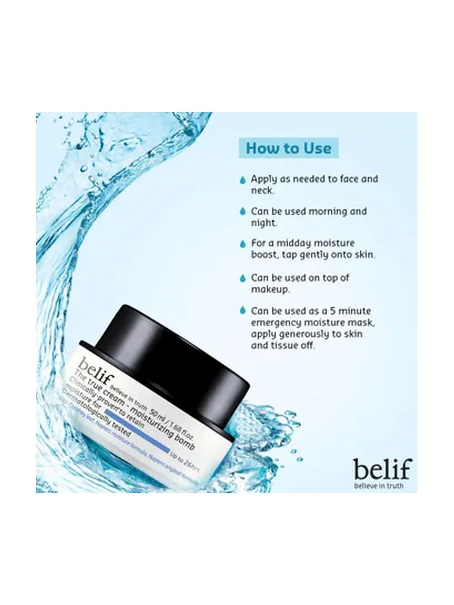 Belif The True Cream Moisturizing Bomb - 50 ml
