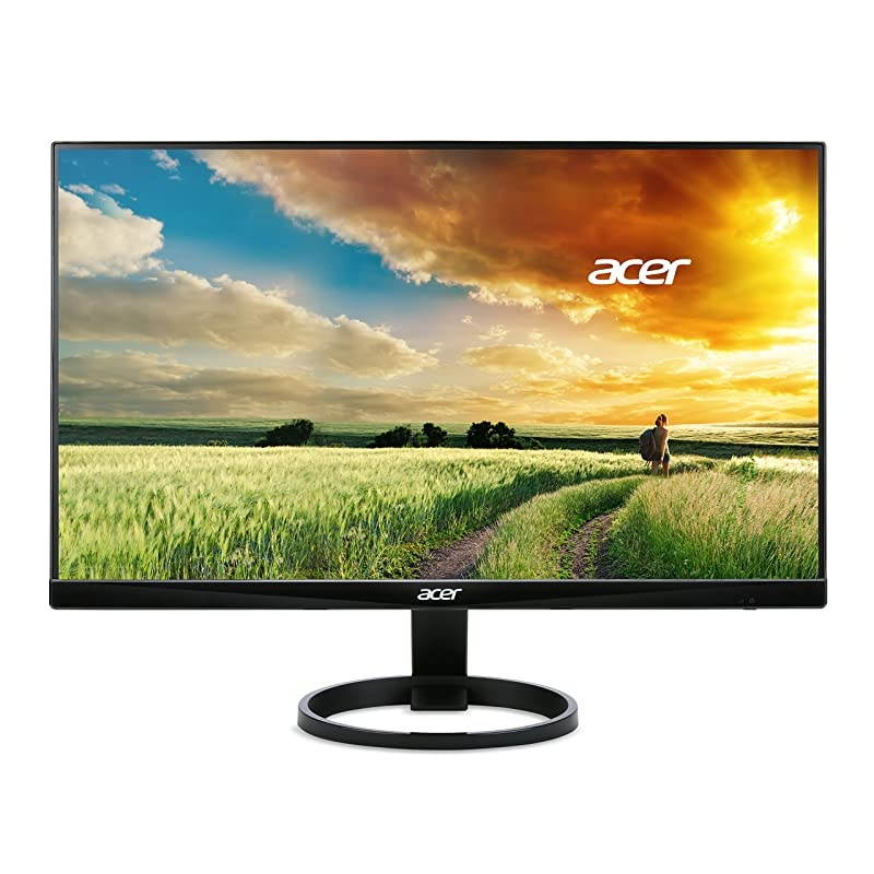 R240HY bidx 23.8-Inch IPS HDMI DVI VGA (1920 x 1080) Widescreen Monitor, Black
