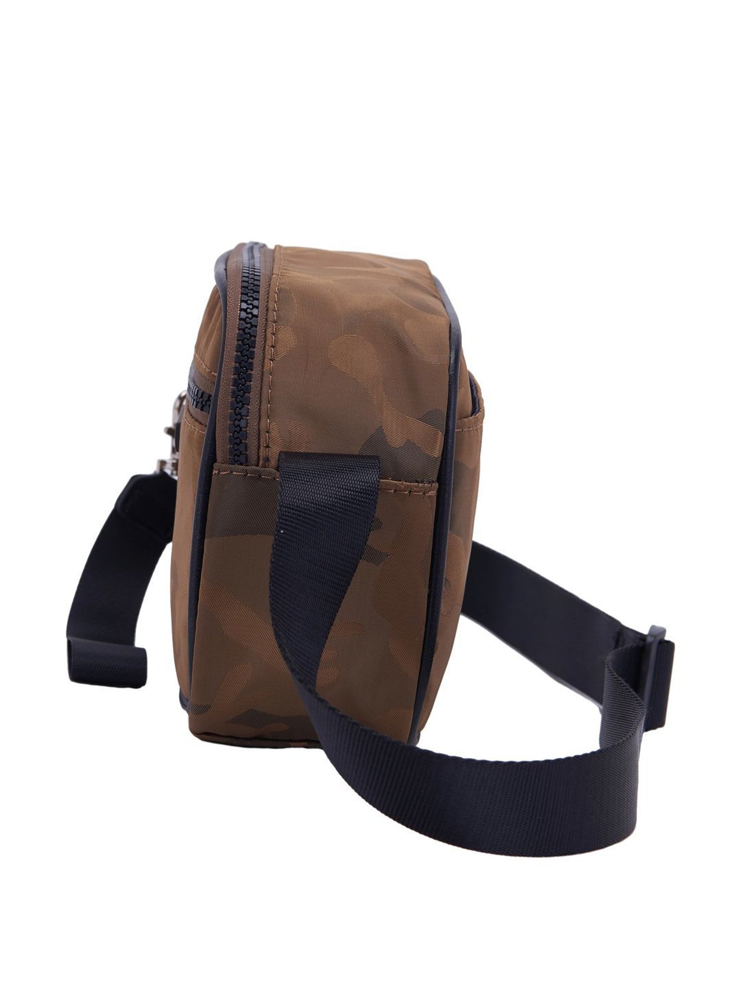 PERQUISITE STEPHANIE Brown Solid Small Sling Handbag