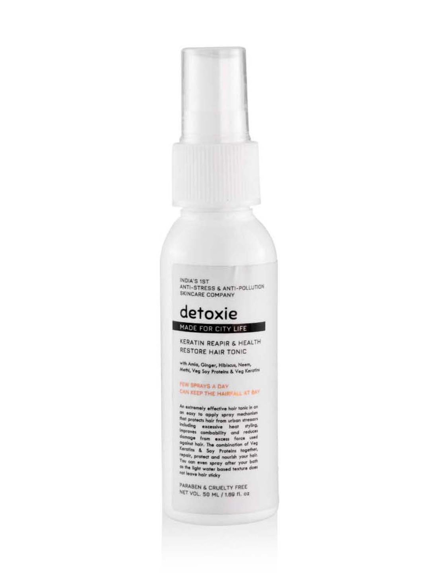 Detoxie Keratin Reapir & Health Restore Hair Tonic - 50 ml