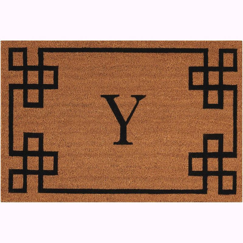 Nourison Elegant Entry "Y" Natural Doormat EECMY 2' x 3'