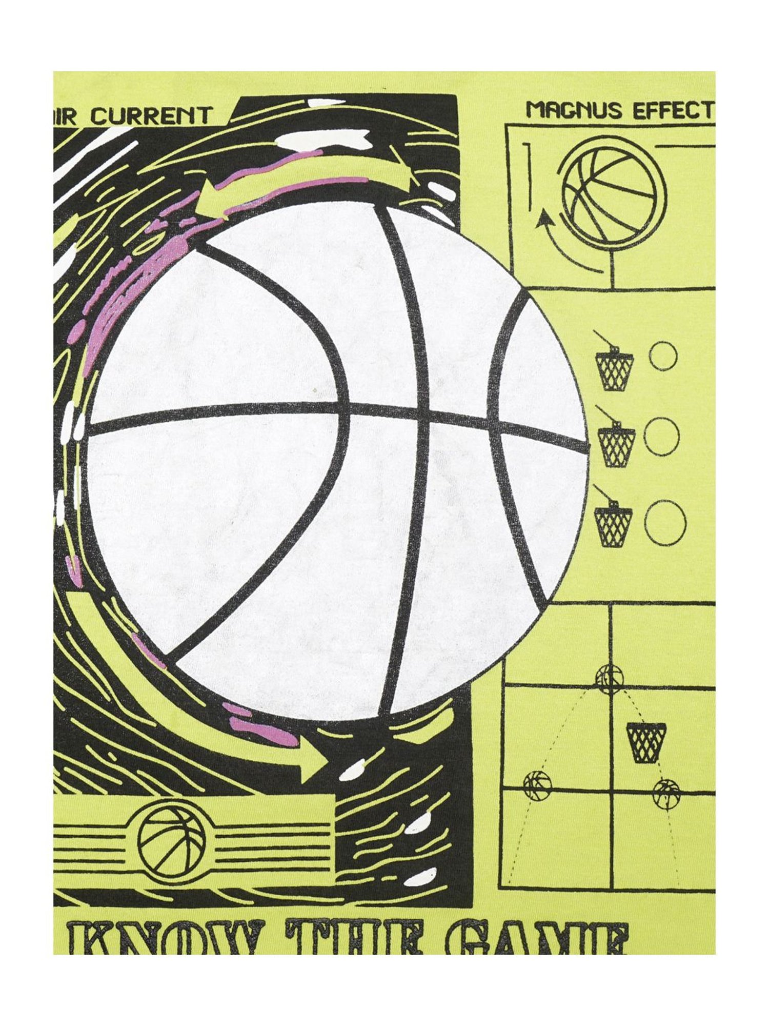 Li'l Tomatoes Kids Neon Green Cotton Graphic Print T-Shirt