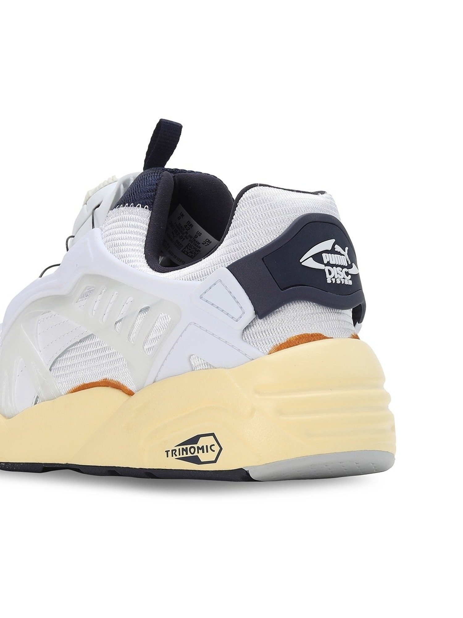 Puma Men's Disc Blaze The Never Worn II White Casual Sneakers