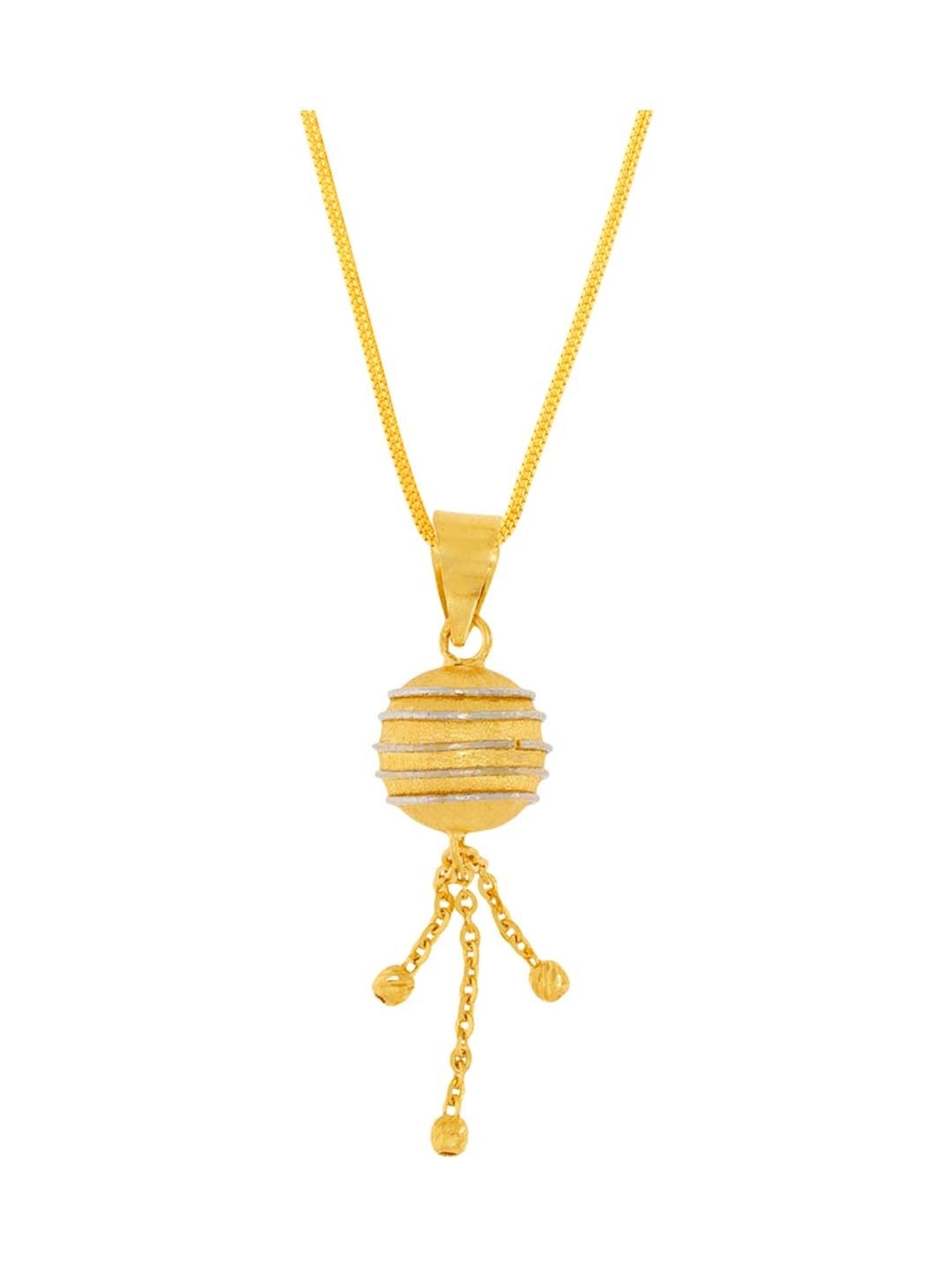 Joyalukkas 22k Love Embrace Gold Pendant