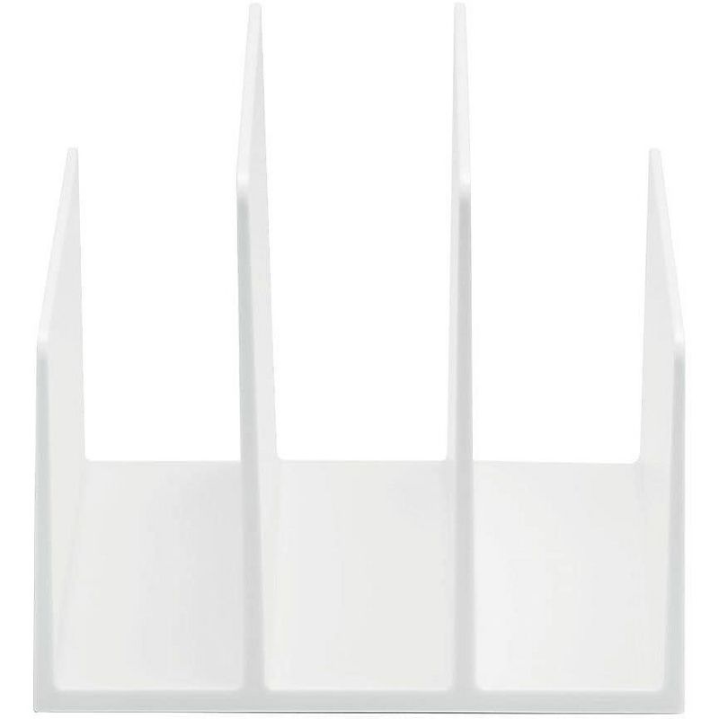 Poppin Fin File Sorter, White (102742) 