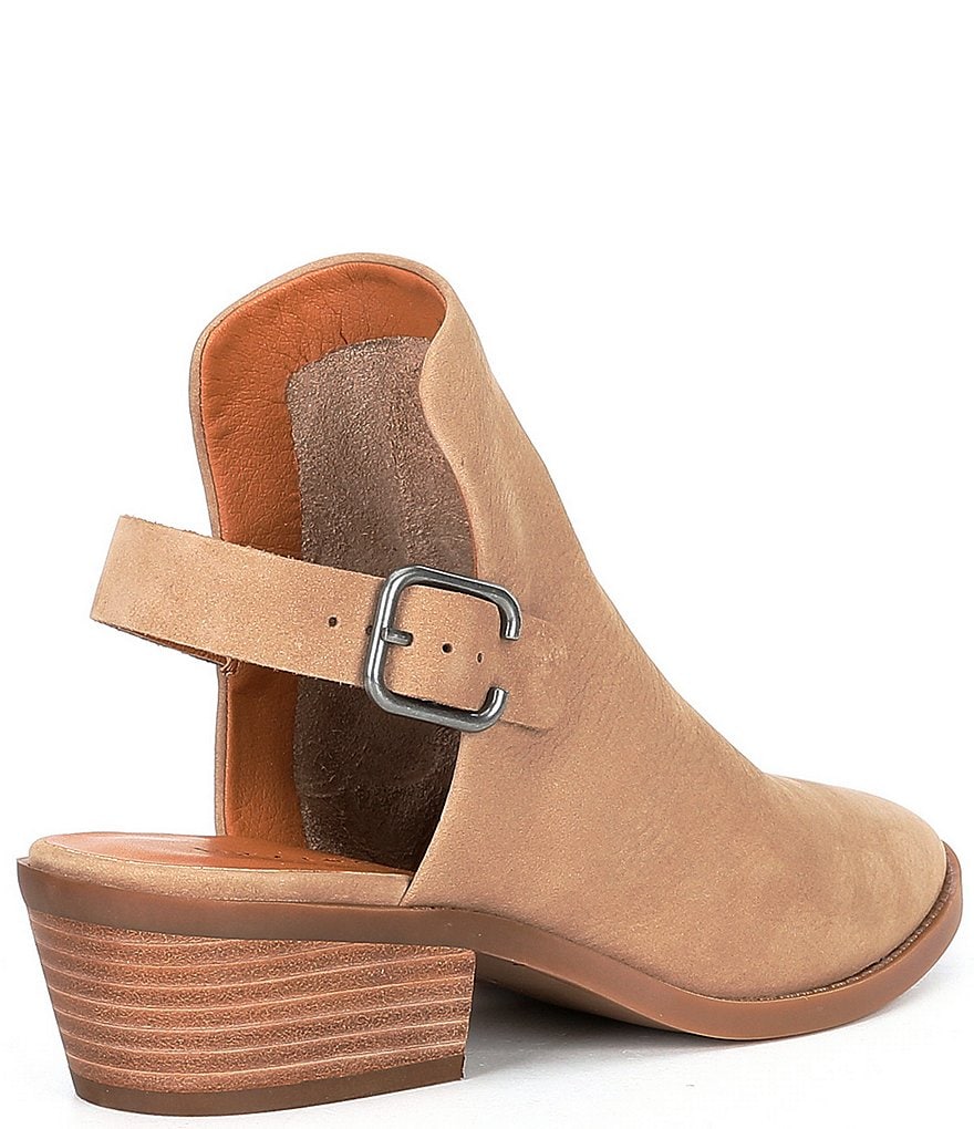 Lucky Brand Farryn Nubuck Slingback Low Heel Shooties
