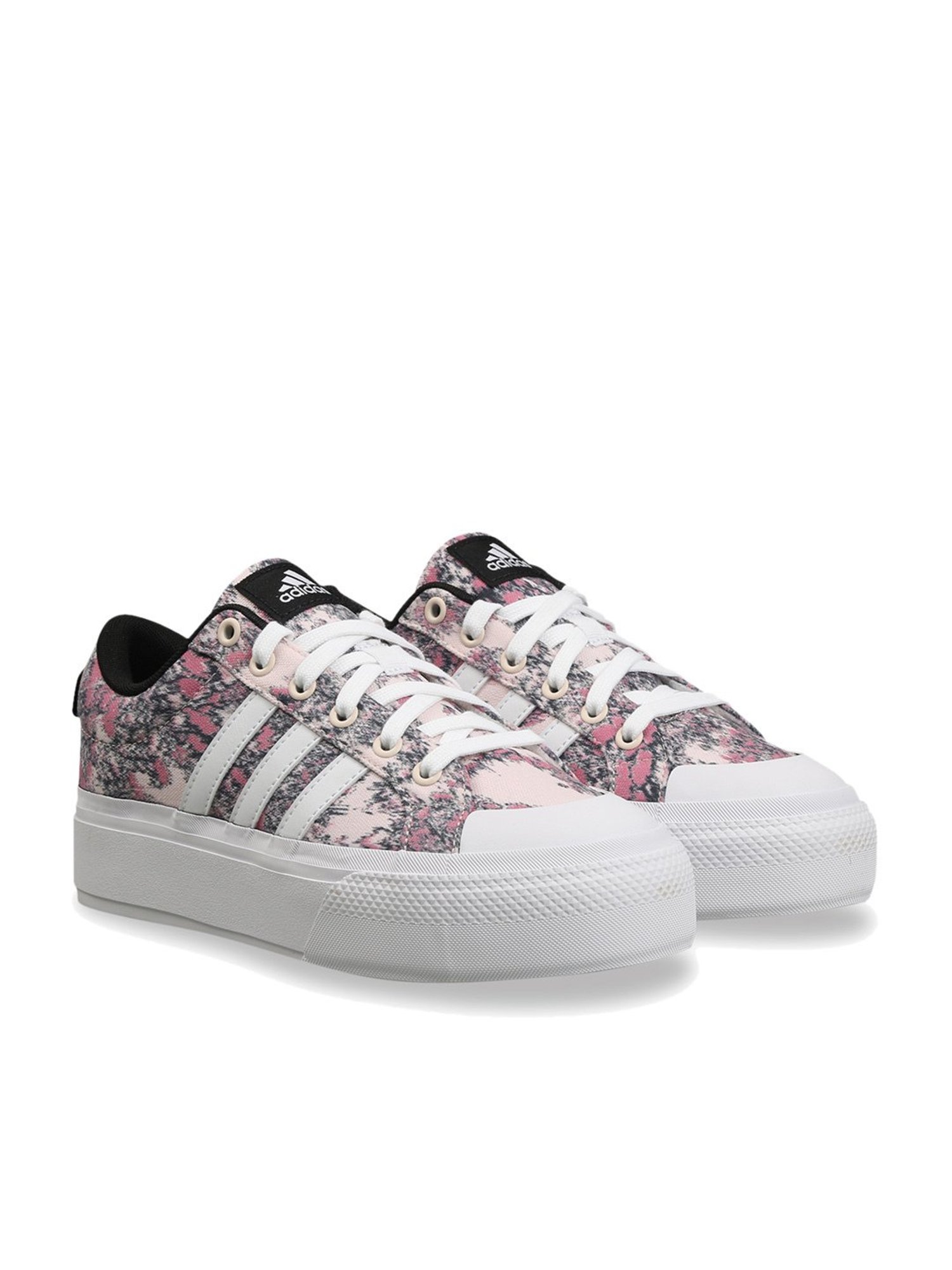 Adidas Women's BRAVADA 2.0 PLATFORM Multicolor Skateboarding Shoes