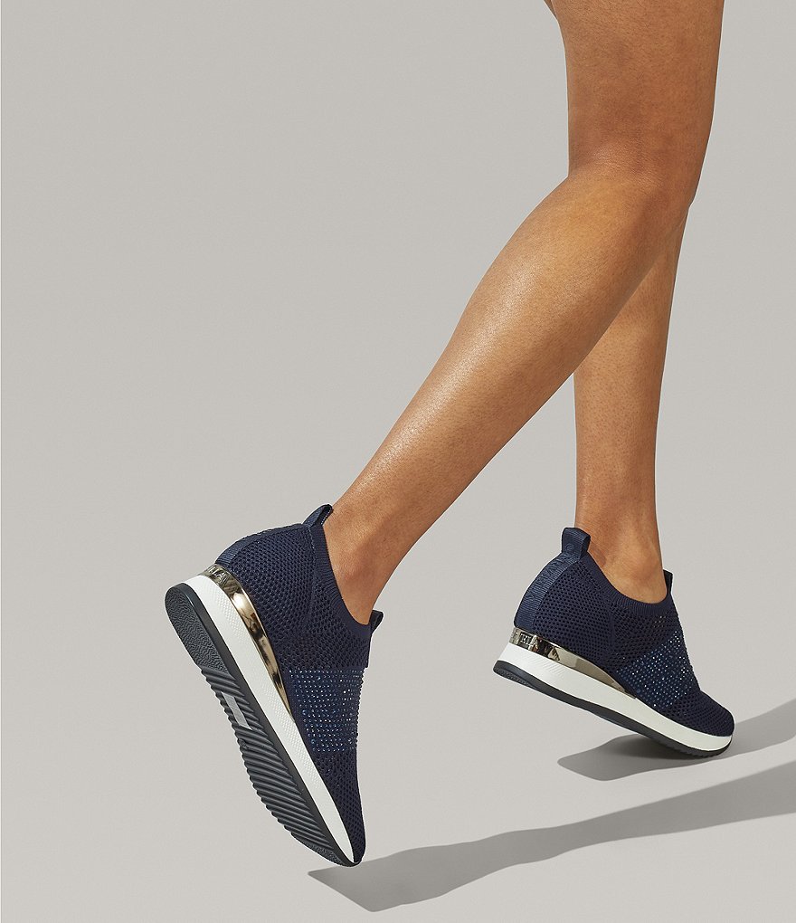 Carvela Janiero Stretch Fabric Slip-On Sneakers