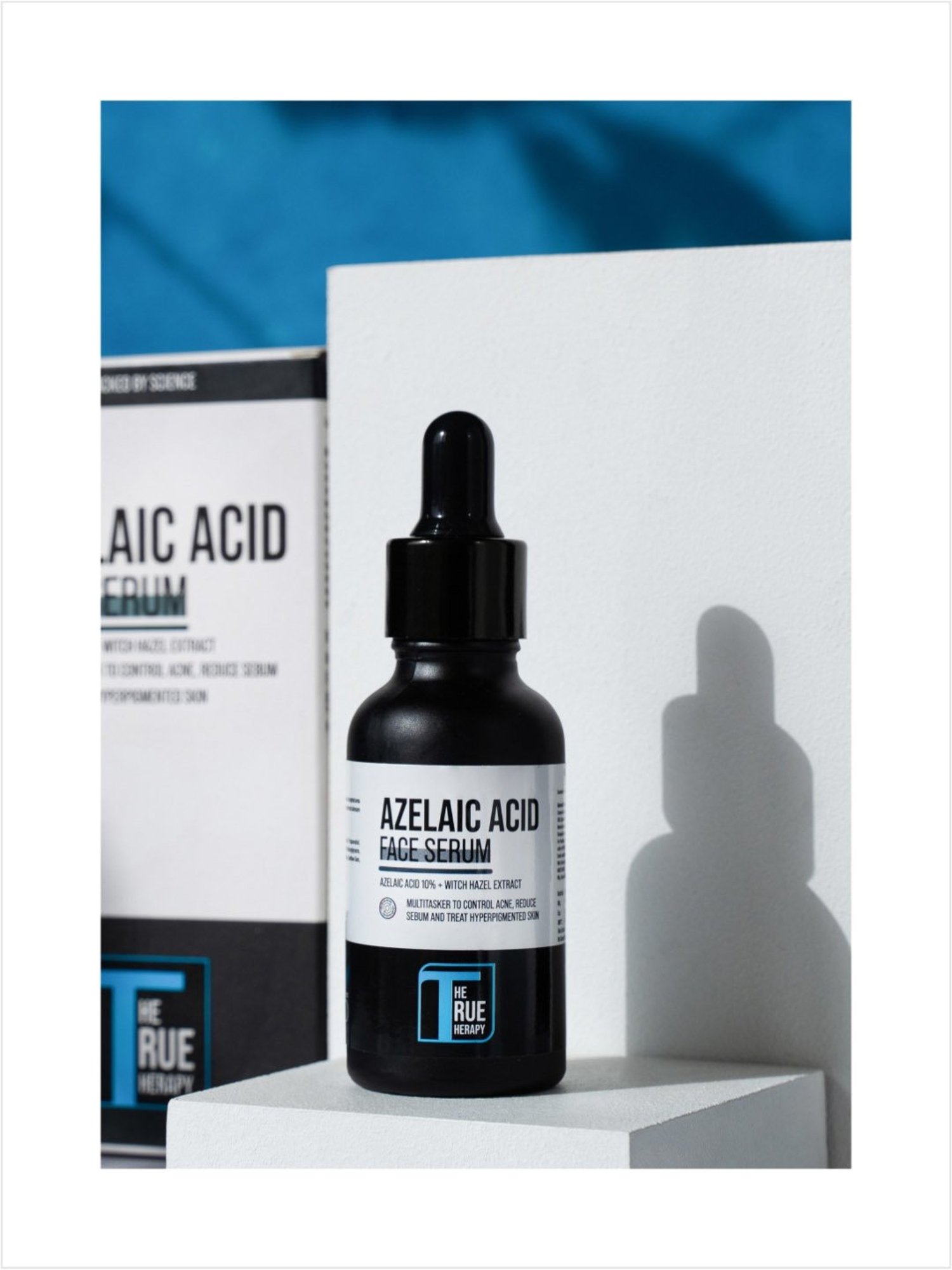 The True Therapy Azelaic Acid 10% & Witch Hazel Extract Face Serum - 30 ml