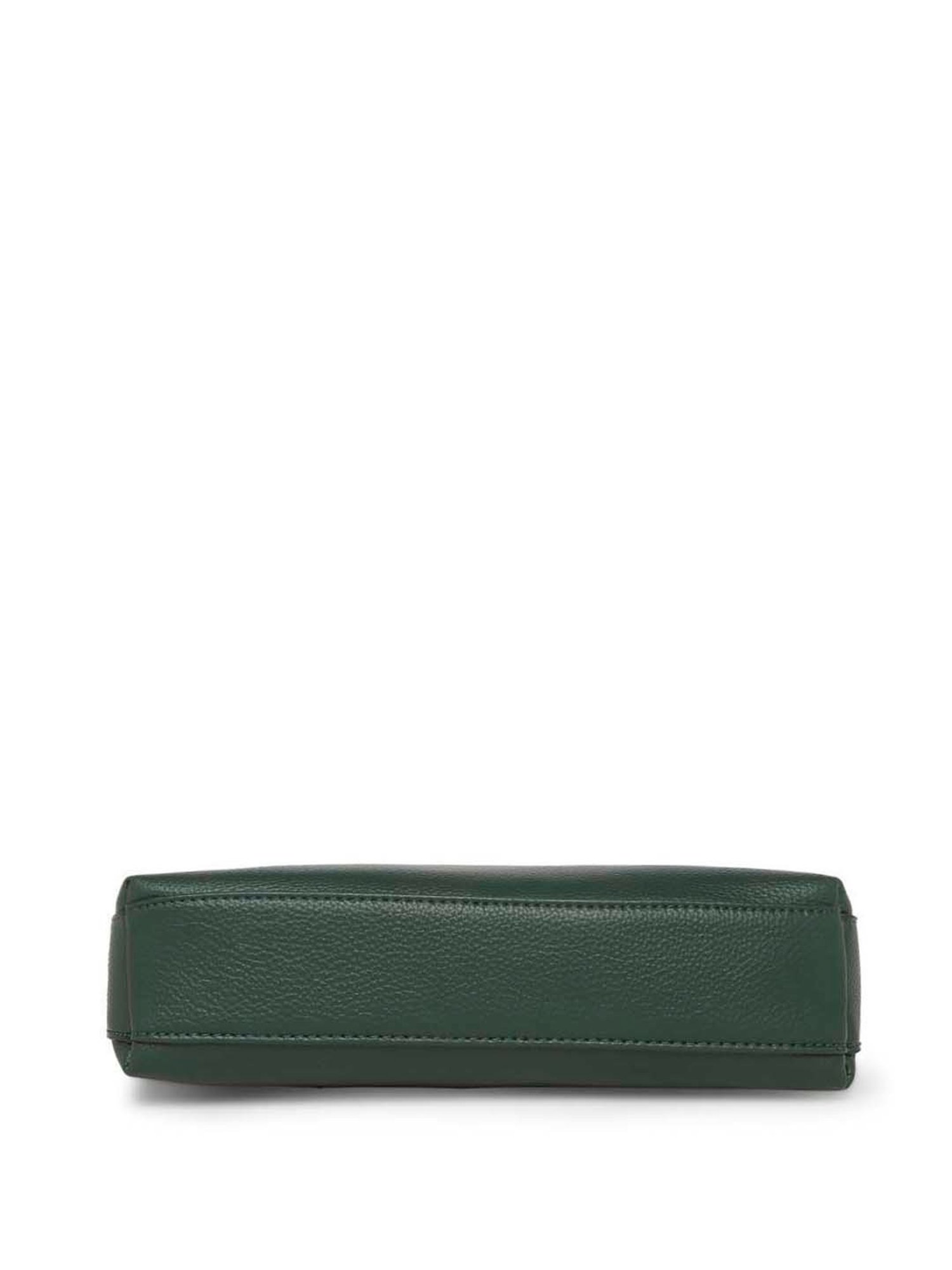 Marina Galanti Green Solid Medium Sling Handbag