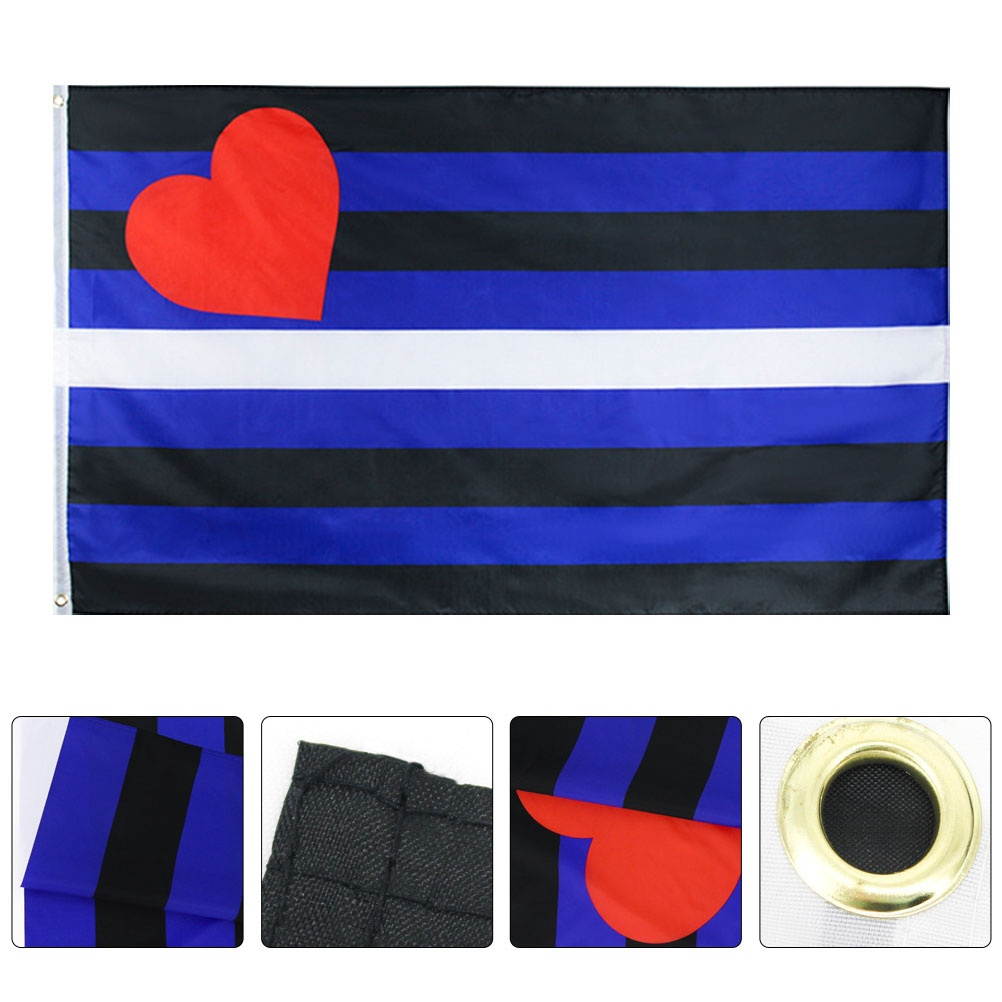 1Pc Decorative Flag Festival Adornment Hanging Flag Garden Flag for Home Outdoor