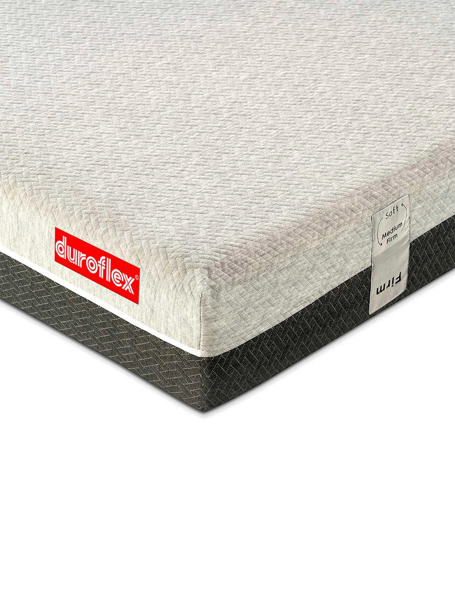Duroflex Live-in Adapt Grey Foam New Gen Smart Design Flippable Adjustable Double Mattress