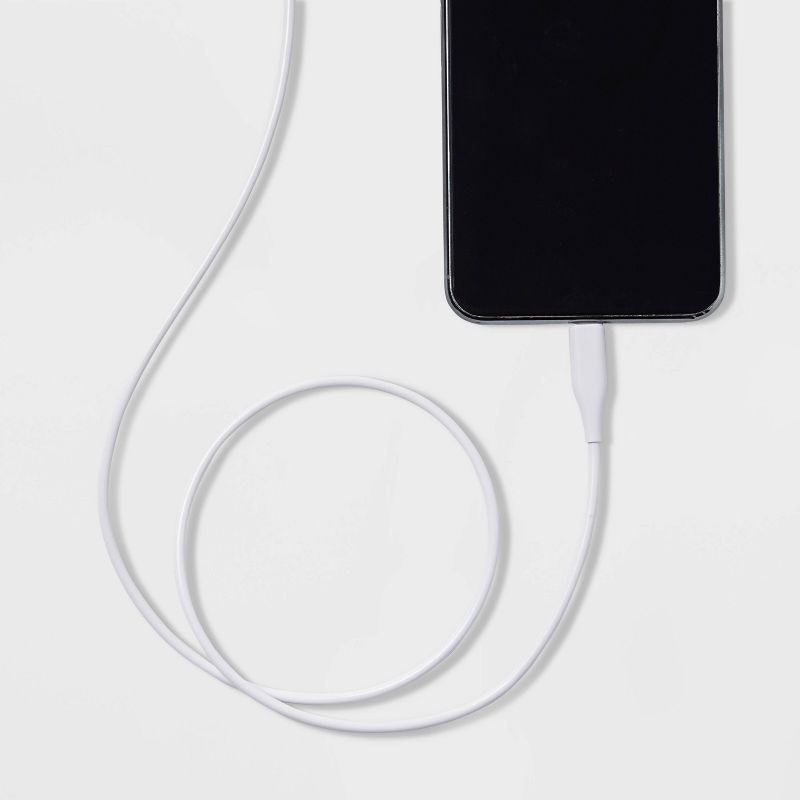 heyday™ 3' Lightning to Aux (M) Cable - White