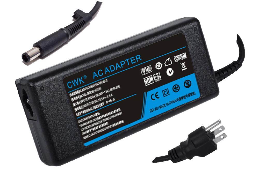 CWK Charger AC Adpater for HP EliteDesk 800 G1 ProDesk 600 G1 260 G1 HP 18 19 21 22 21z Touch Pavilion TouchSmart 20 23 19 2113w 23 g010 All in One Desktop Laptop Power Supply Cord Plug