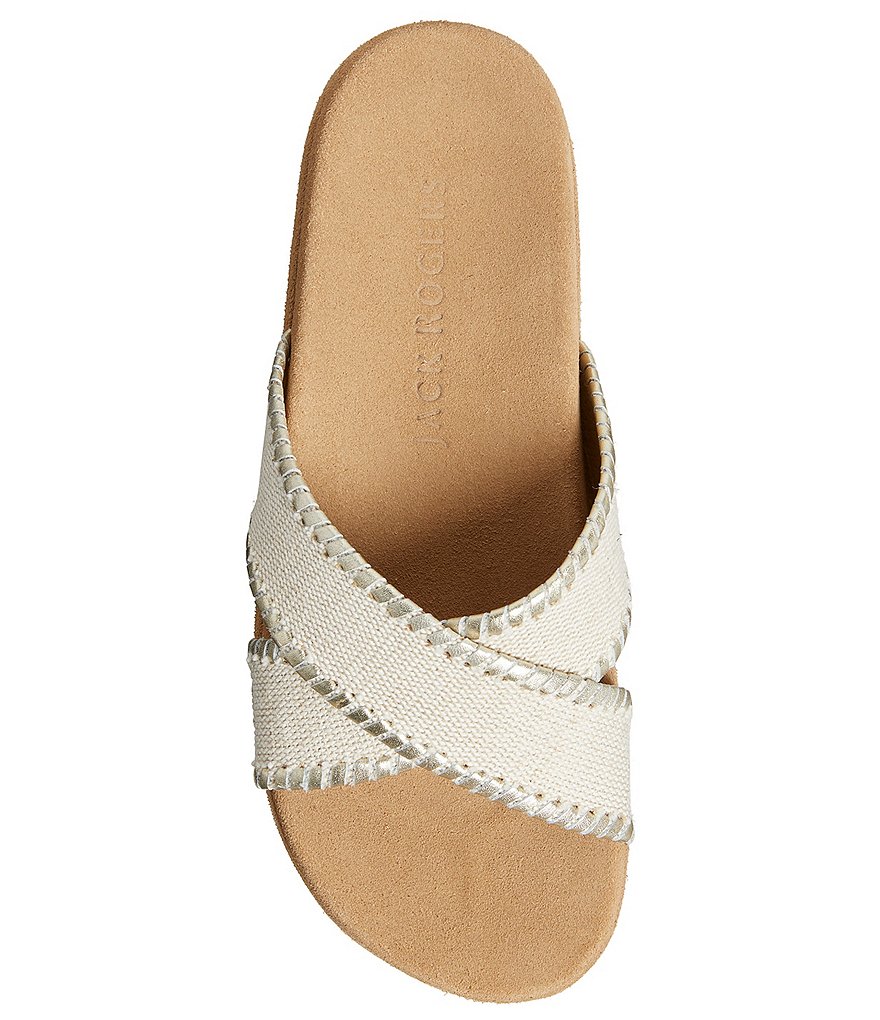 Jack Rogers Lexi Criss-Cross Slide-On Sandals