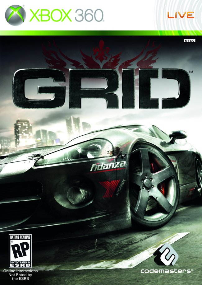 GRID Xbox 360 Game