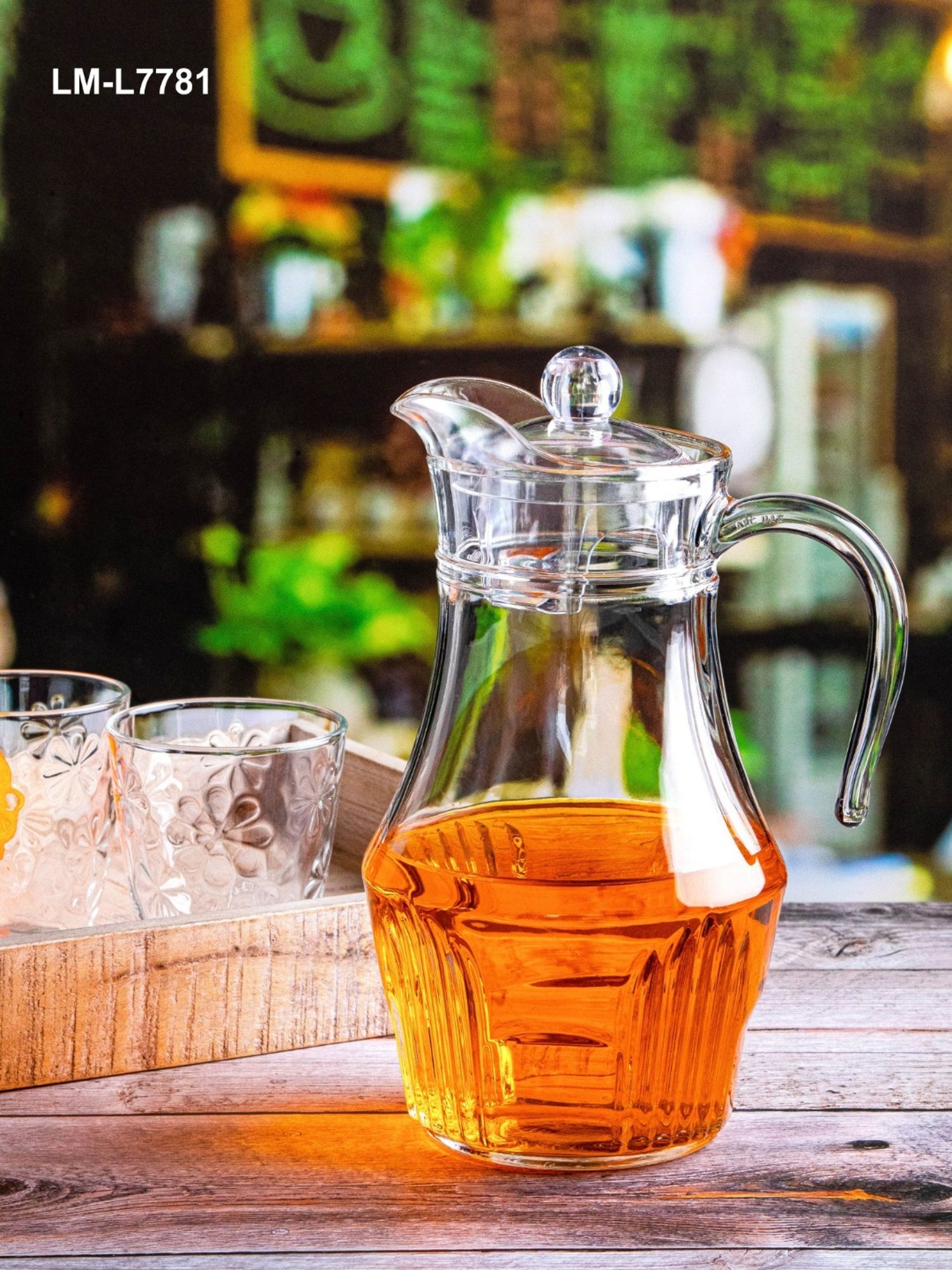 Luminarc Transparent Glass Beverage Serving Orient Jug