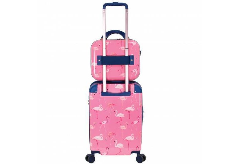 Chariot Travelware CHP-903 Flamingo 2pc Luggage Set