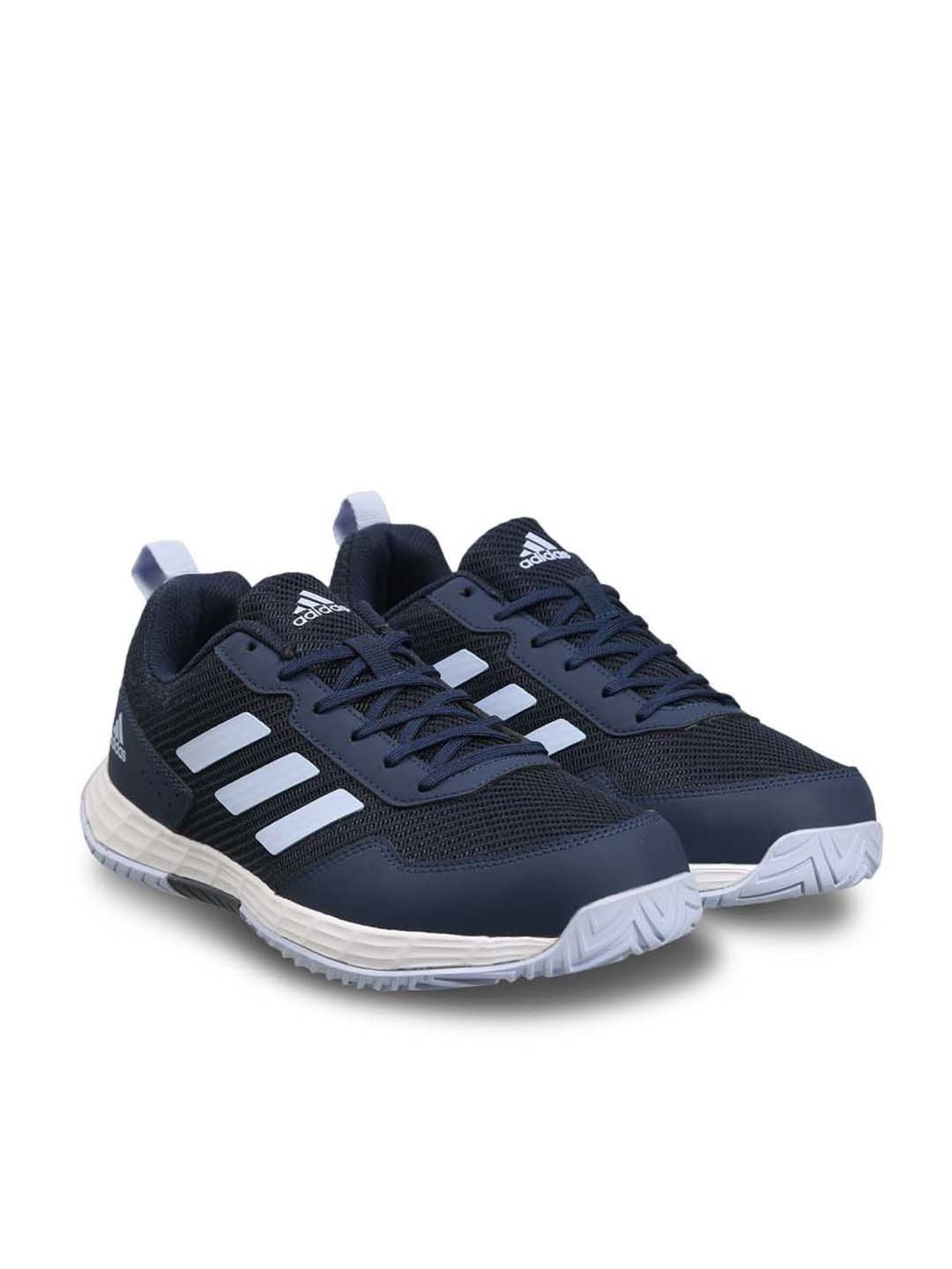 Adidas Men's Faztcort Star Navy Tennis Shoes