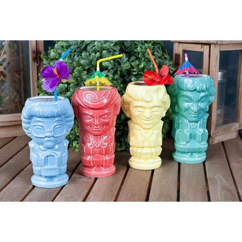 Beeline Creative Geeki Tikis The Golden Girls Ceramic Mugs | Set of 4