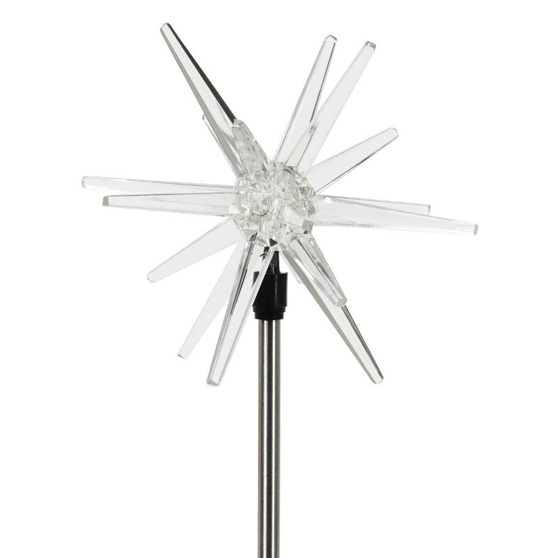 27.5" Acrylic Star Solar Stake - Exhart