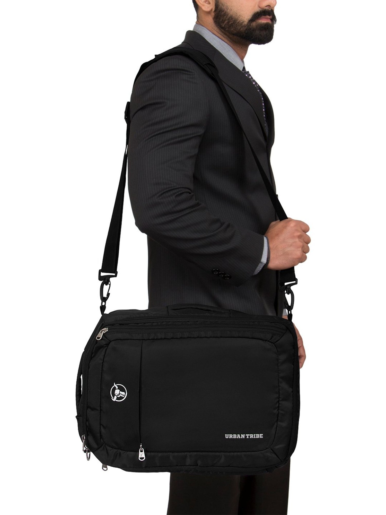 Urban Tribe Grey Medium Laptop Backpack