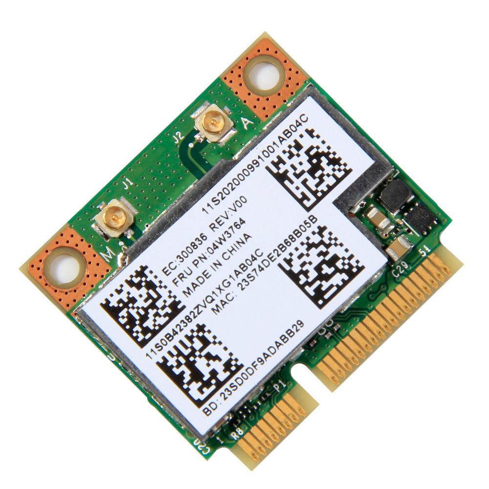 IBM Lenove BCM943228HMB 04W3764 WIFI Wireless Bluetooth 4.0 Half MINI PCI-E Card