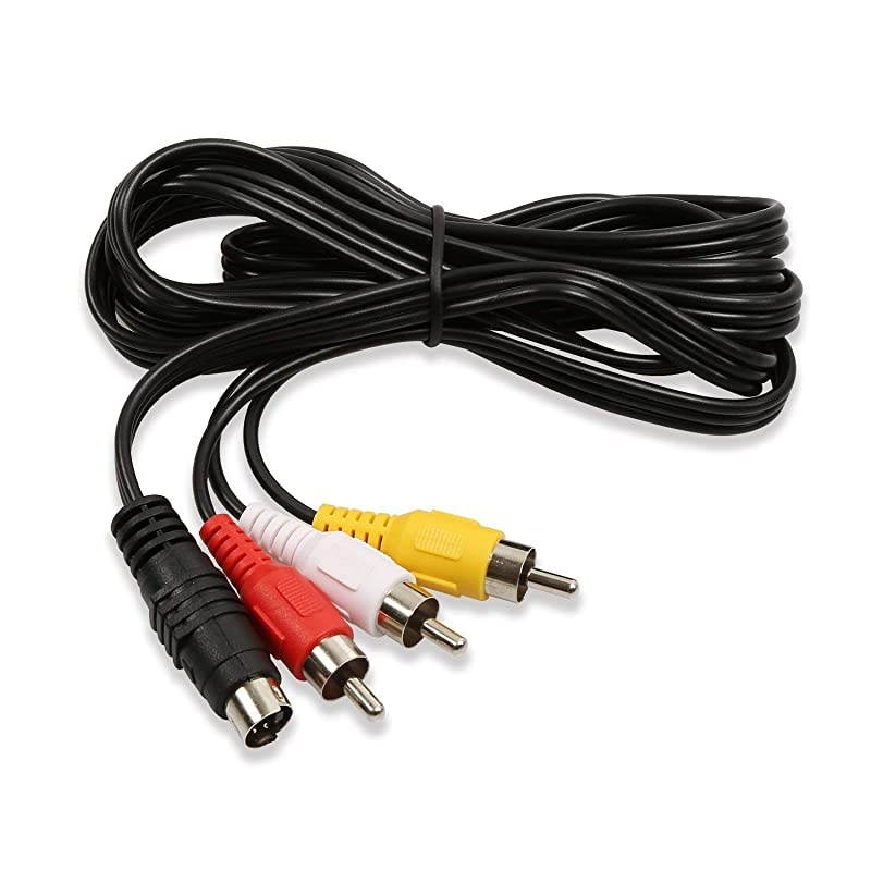 Video CableComposite Cord 30 ft RCA to RCA MMx3AV Cable for TVDVDVCD etd