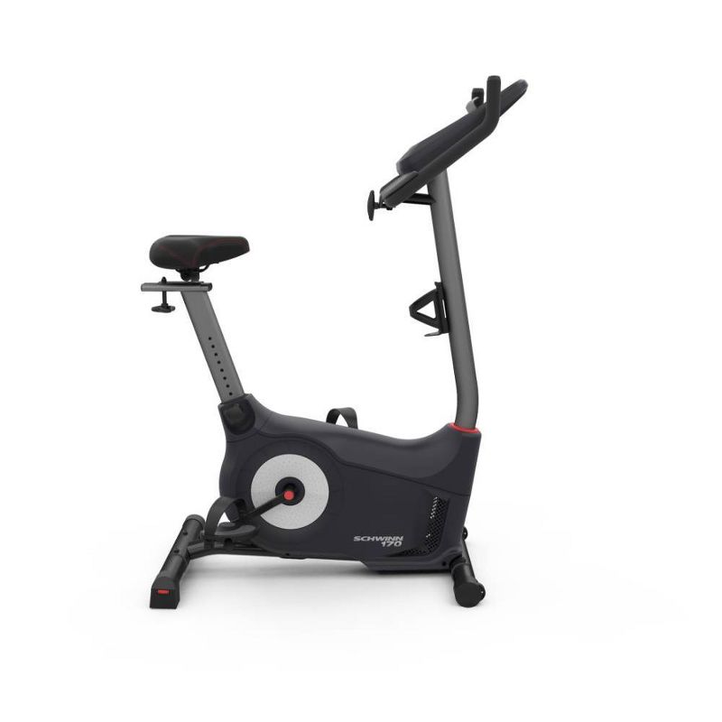 Schwinn 170 Upright Exercise Bike - Silver