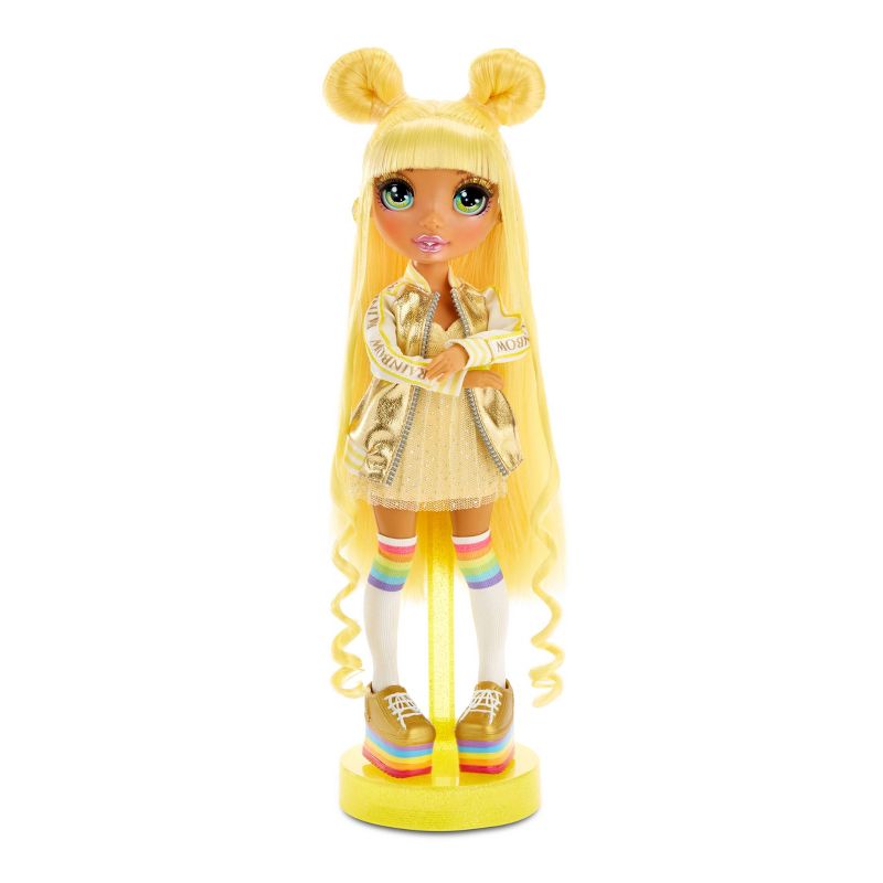 Rainbow High Sunny Madison – Yellow Fashion Doll with 2 Outfits