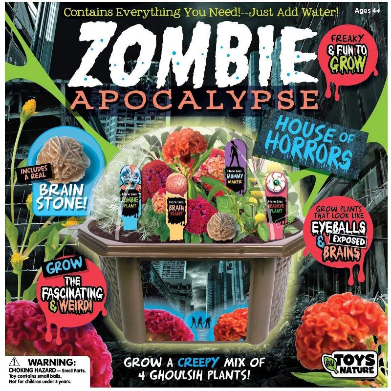 Toys By Nature Biosphere Terrariums - Zombie Apocalypse