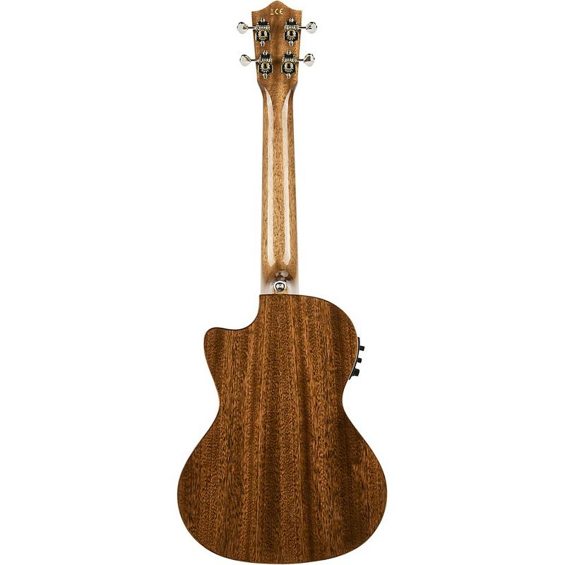 Lanikai MAS-CET All Solid Mahogany Tenor with Kula Preamp Acoustic-Electric Ukulele Mahogany