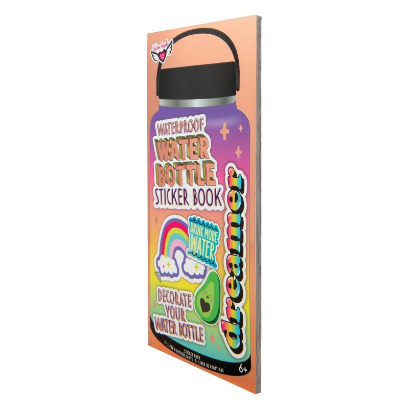 Waterproof Water Bottle Sticker Book Kit - Fashion Angels