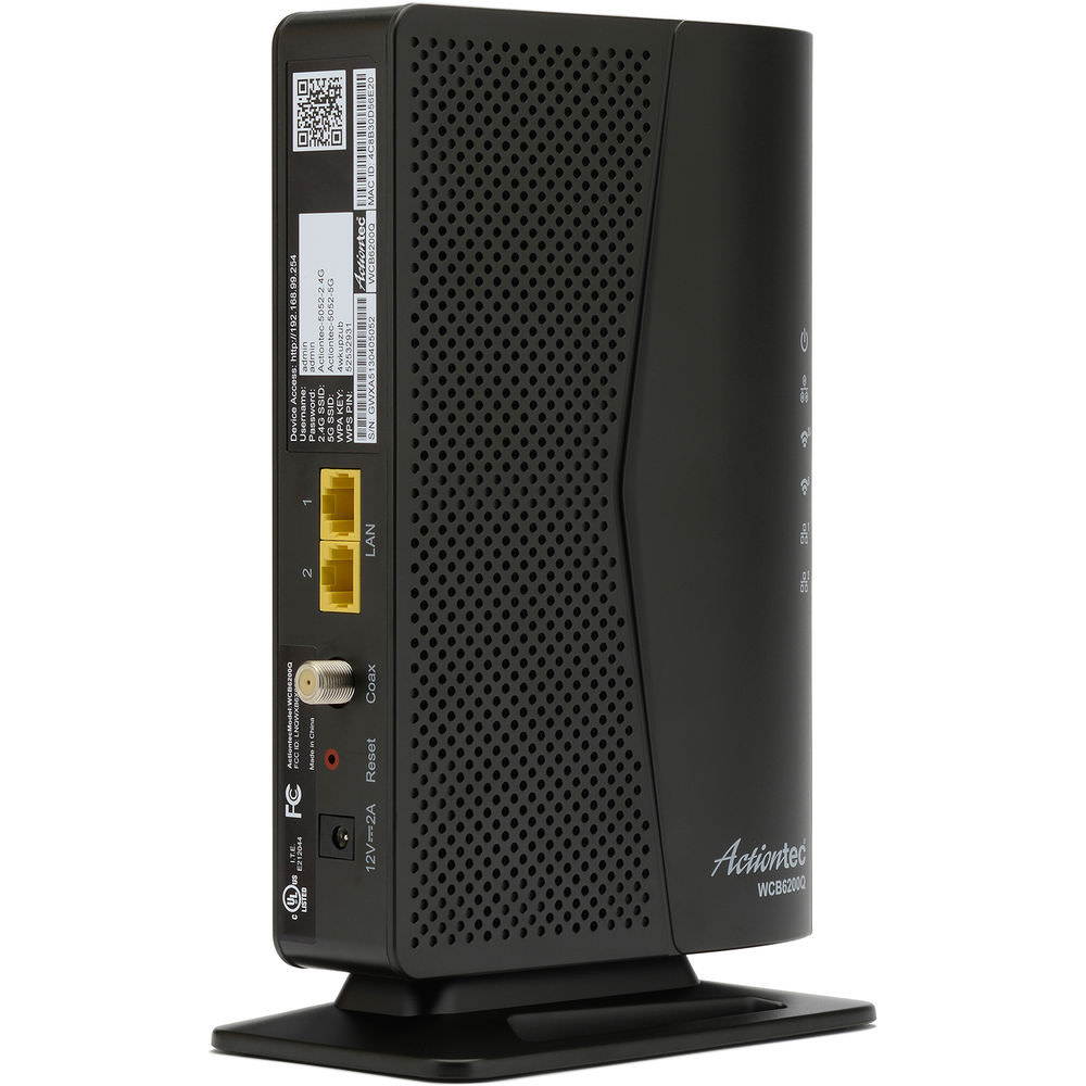 Actiontec 802.11ac WiFi Network Extender with Bonded MoCA - 2.40 GHz, 5 GHz - MIMO Technology - 2 x Network (RJ-45)