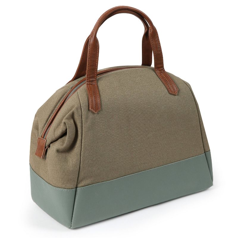 Arctic Zone Canvas Lunch Tote - Moss