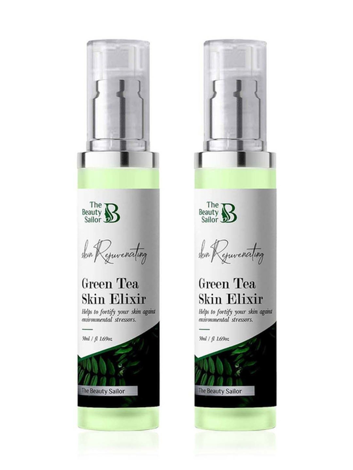 The Beauty Sailor Green Tea Skin Elixir Pack of 2 - 100 ml