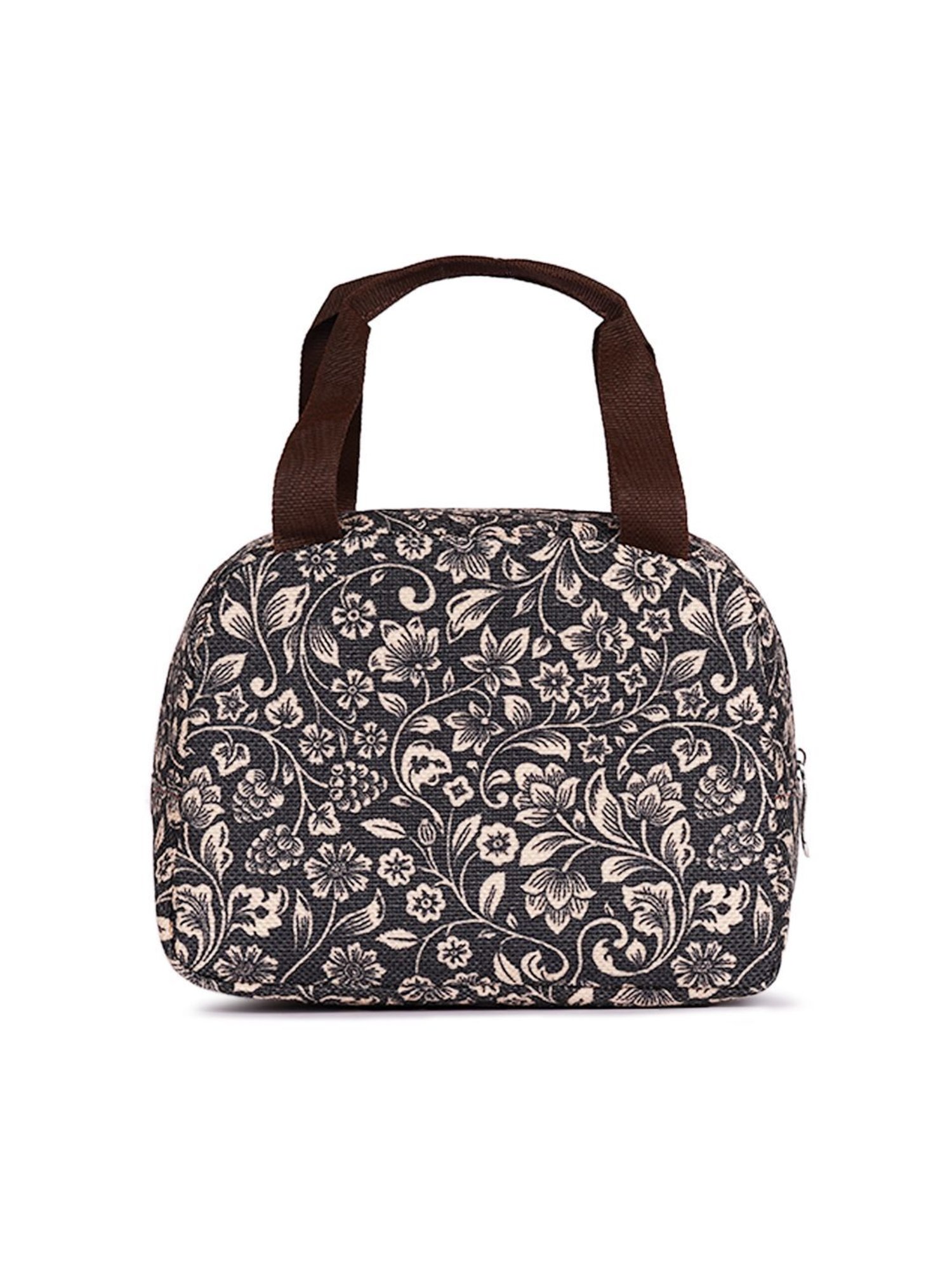 ZOUK Black Printed Lunch Bag