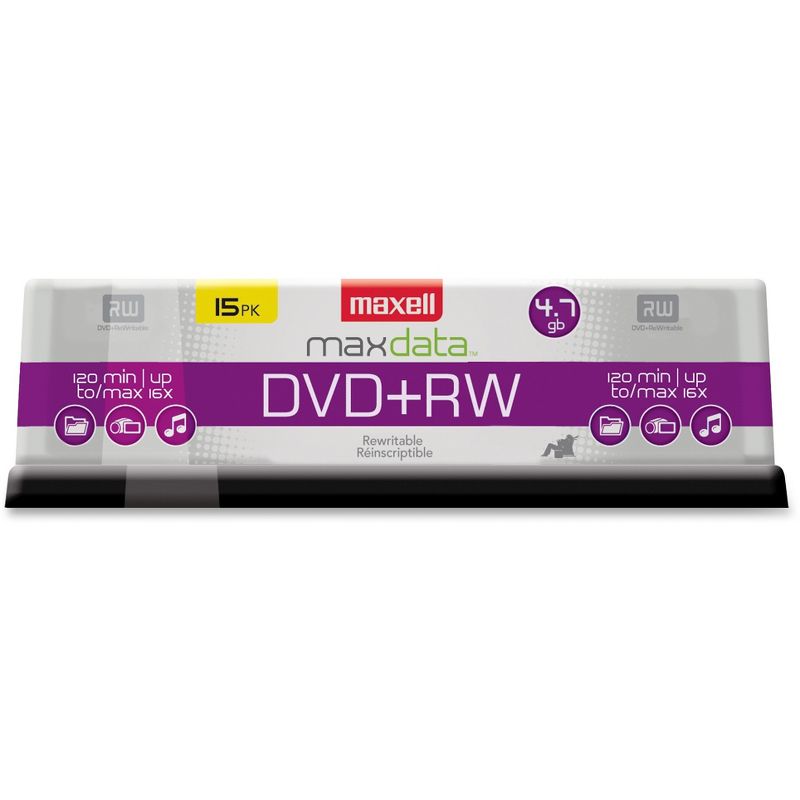 Maxell 4x DVD+RW Media - 120mm