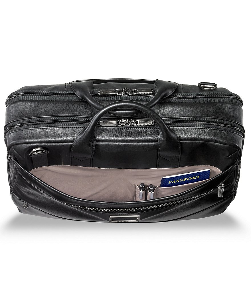 Briggs & Riley @ Work Leather Medium Briefcases