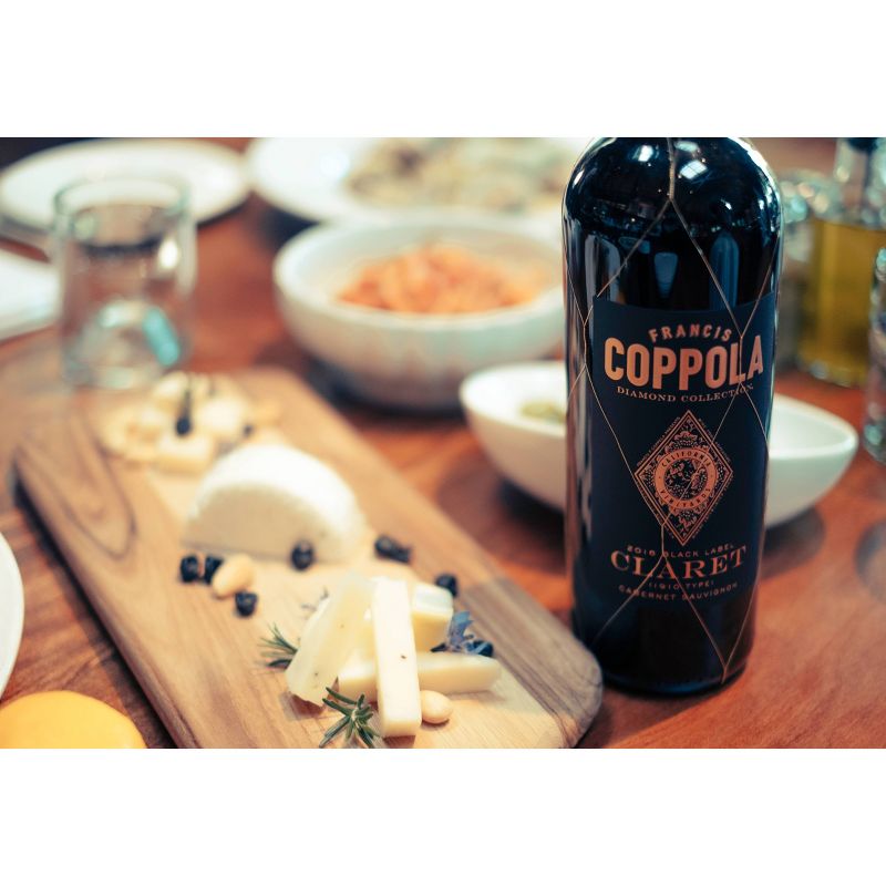 Francis Coppola Diamond Black Label Claret Cabernet Sauvignon Red Wine - 750ml Bottle