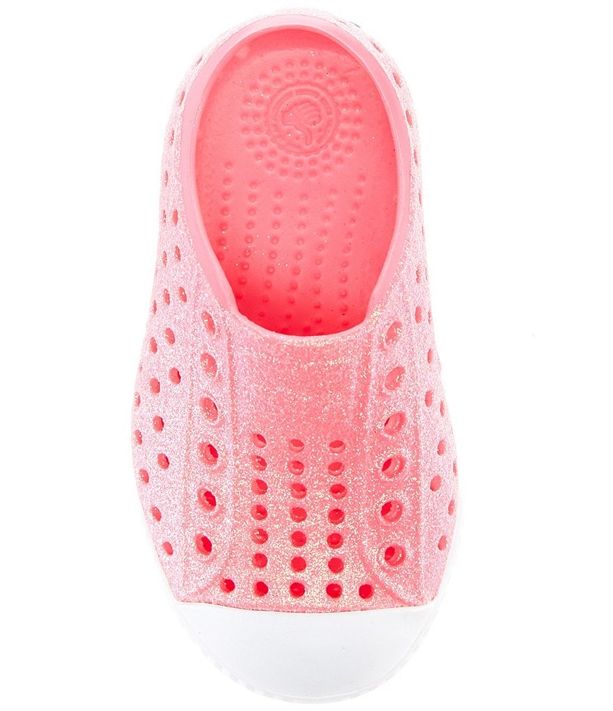 Native Girls' Jefferson Bling Glitter Slip-On Sneakers (Infant)