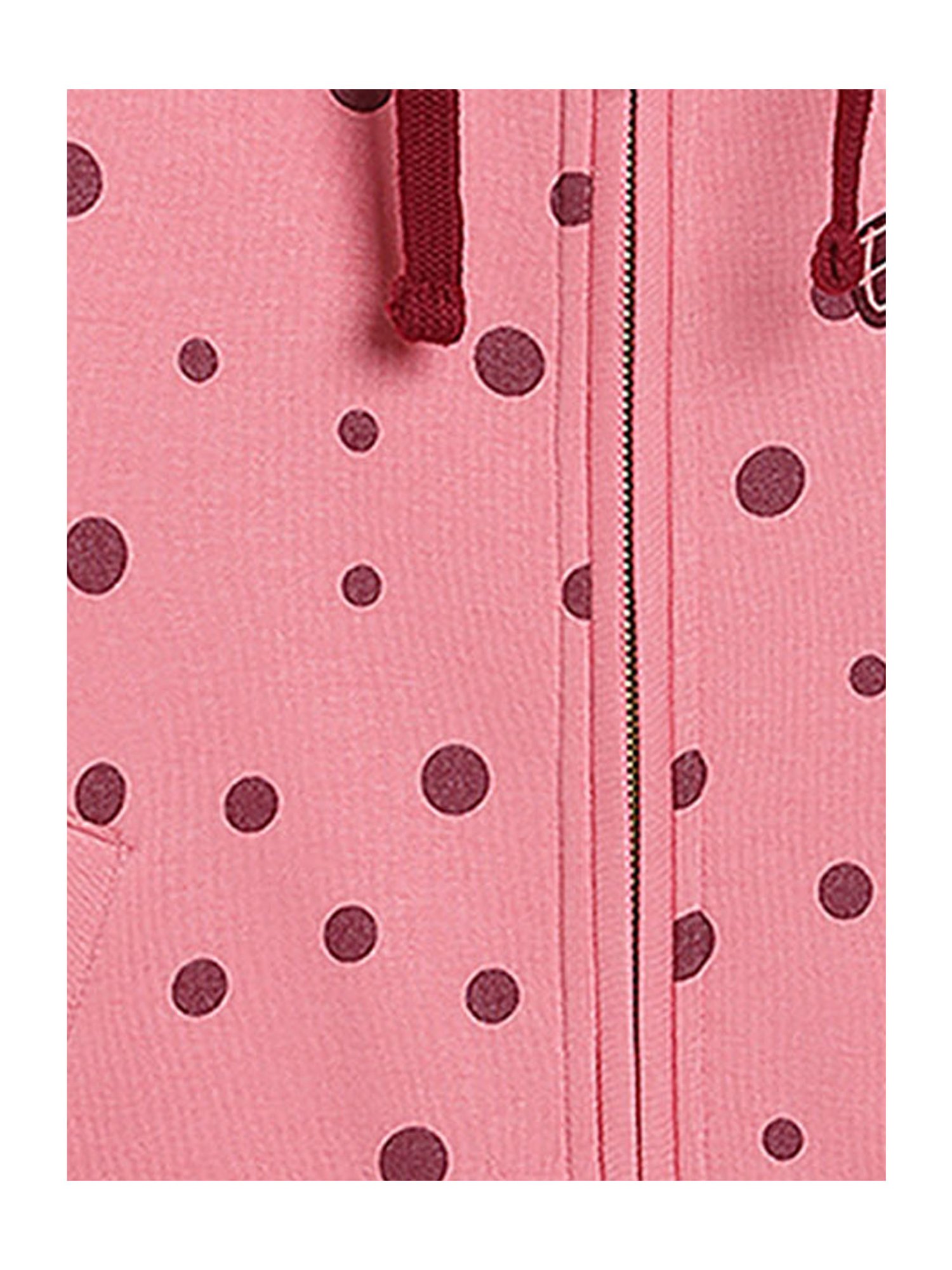 Elle Kids Pink Printed Hoodie