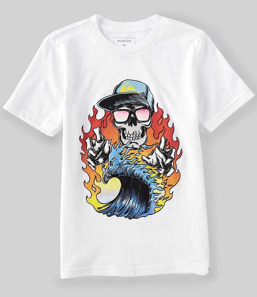 Quiksilver Big Boys 10-16 Short-Sleeve Hypno Bro Tee