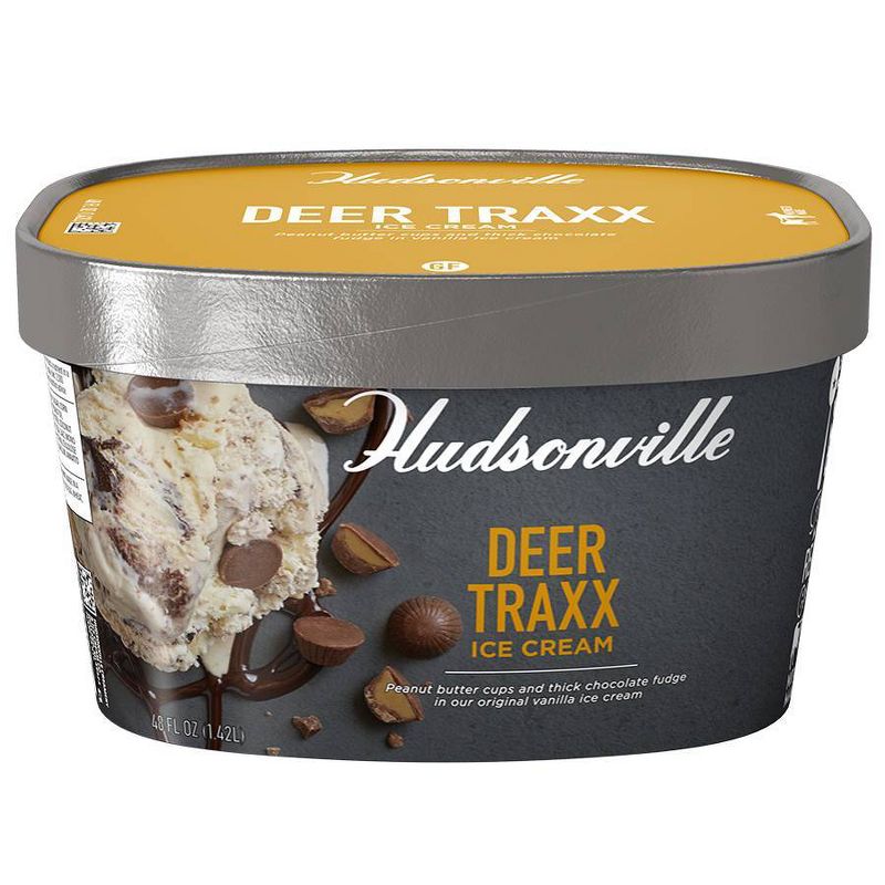 Hudsonville Creamery Deer Traxx Ice Cream - 48oz