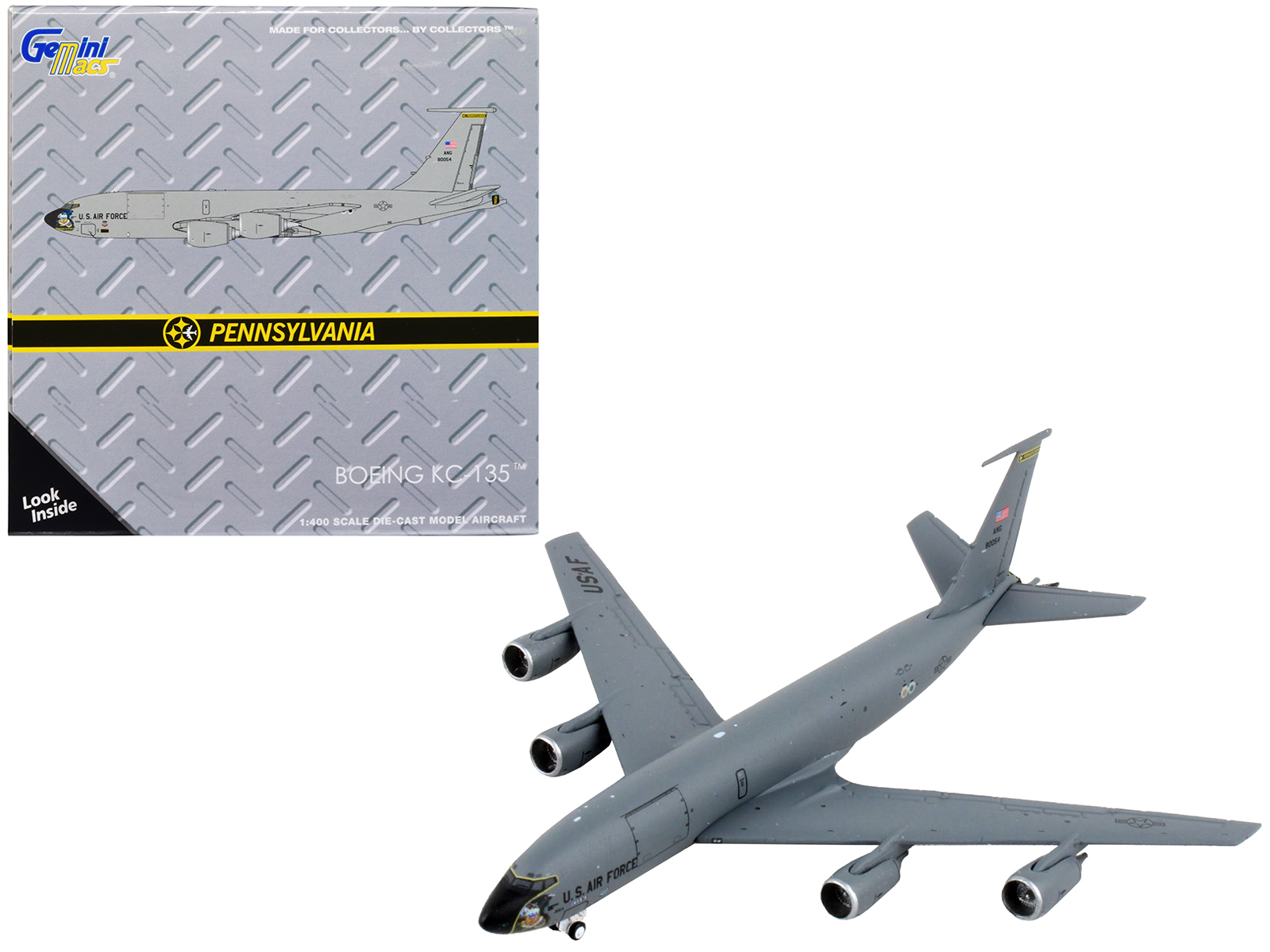 Boeing P-8 Poseidon Patrol Aircraft "Republic of Korea Air Force" Gray "Gemini 200" Series 1/200 Diecast Model Airplane by GeminiJets