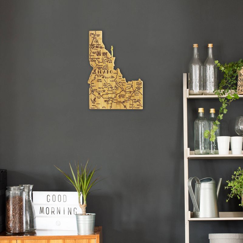 Totally Bamboo Destination Idaho Serving and Cutting Board